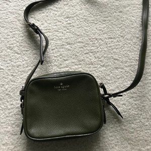 Olive Green Kate Spade Crossbody Purse